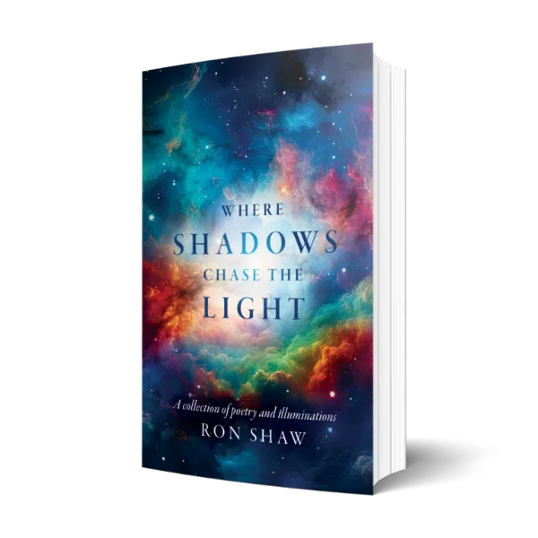 3D book cover of Where Shadows Chase the Light by Ron Shaw
